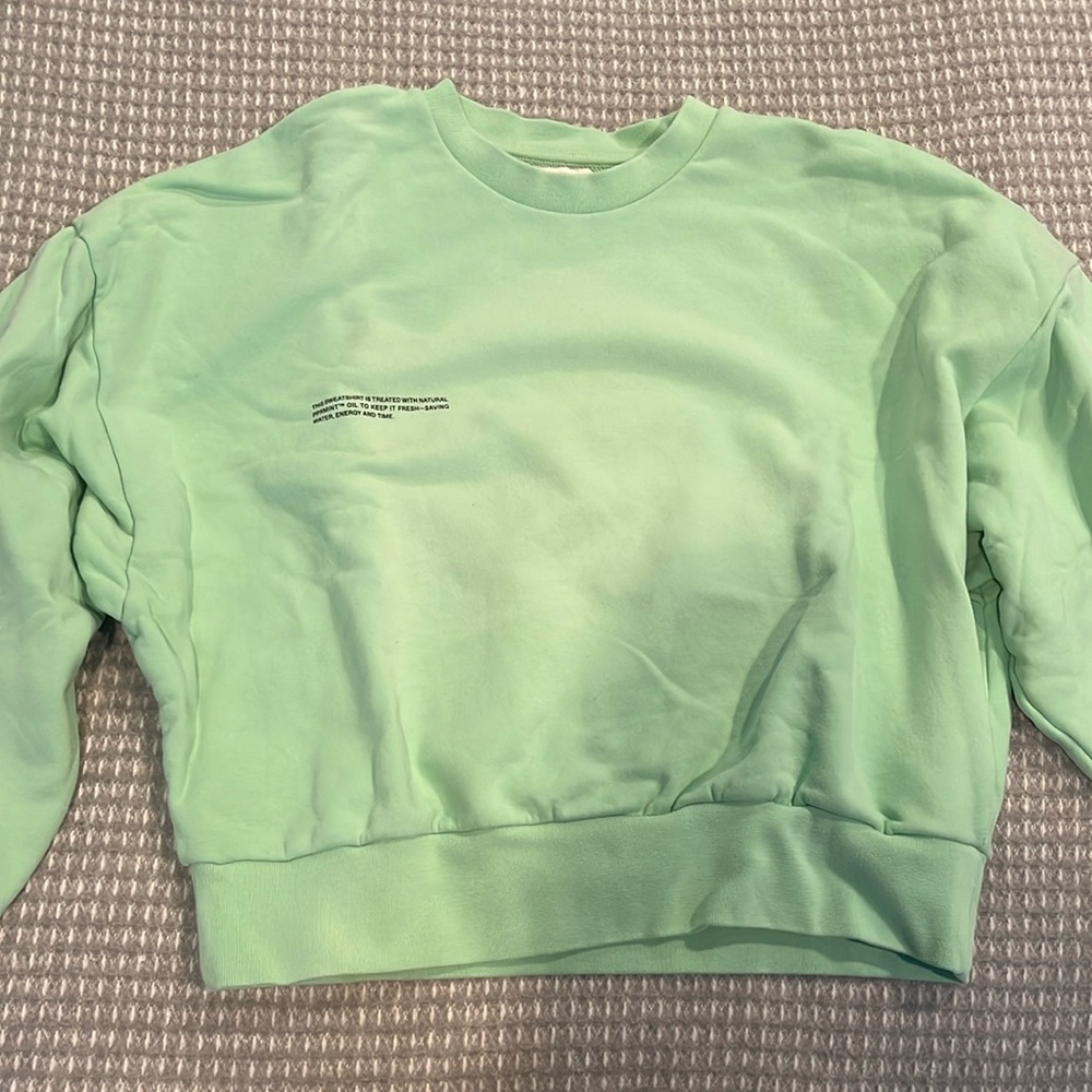 Matcha green Pangaia crew neck! Barely worn